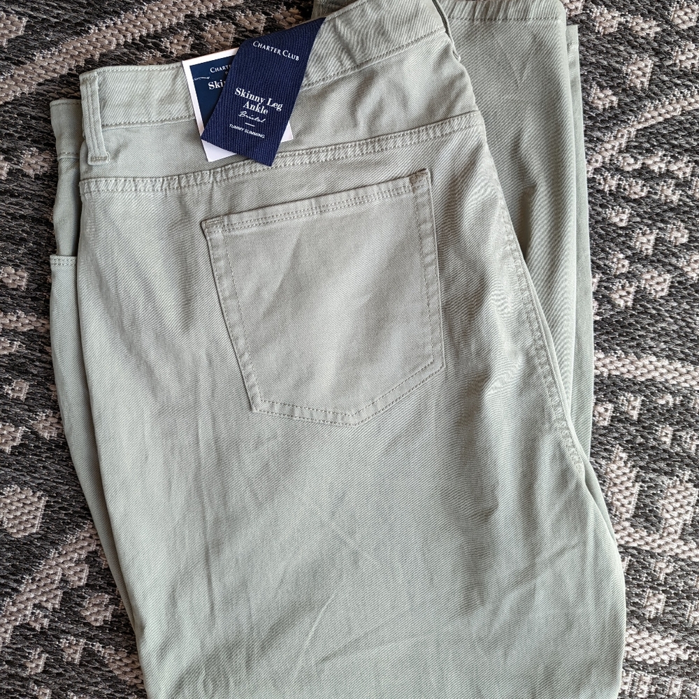 NWT Charter Club Ankle pants